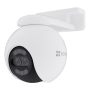 Camera IP WI-Fi Pan&Tilt, Dual 4K, ColorFULL Night Vision, Audio bidirectional, Alarma, IR 30M - EZVIZ CS-H80x(8MP+2MP) EZVIZ - 